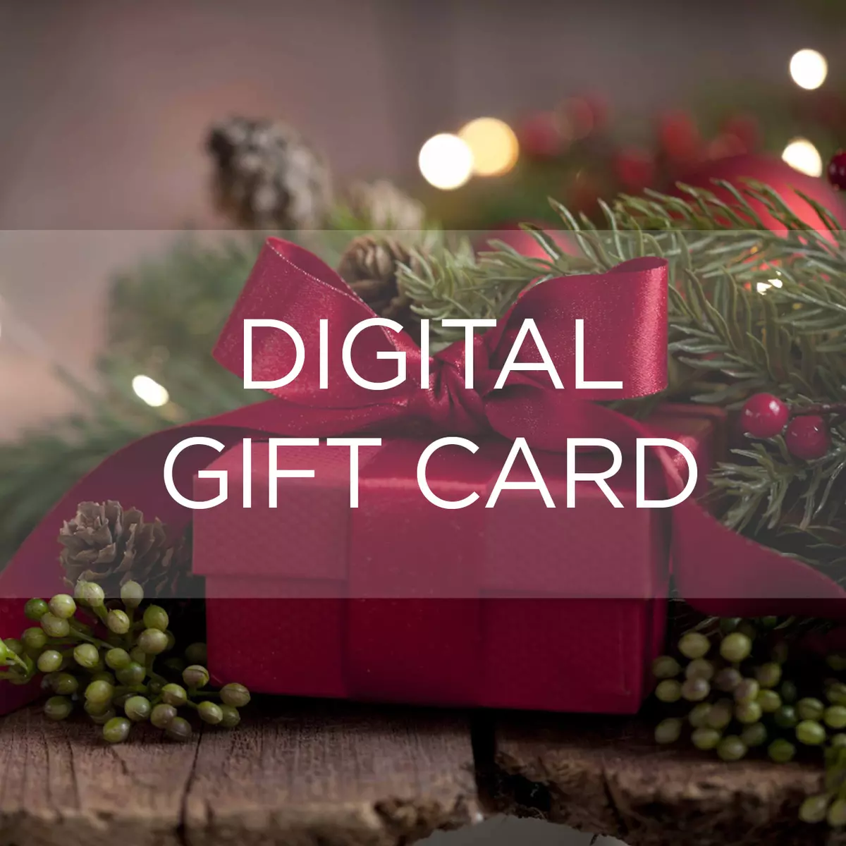 Digital Gift Card - Christmas