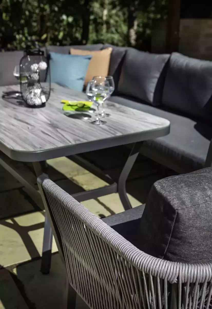 Dubai Casual Corner Dining Set - Frosts