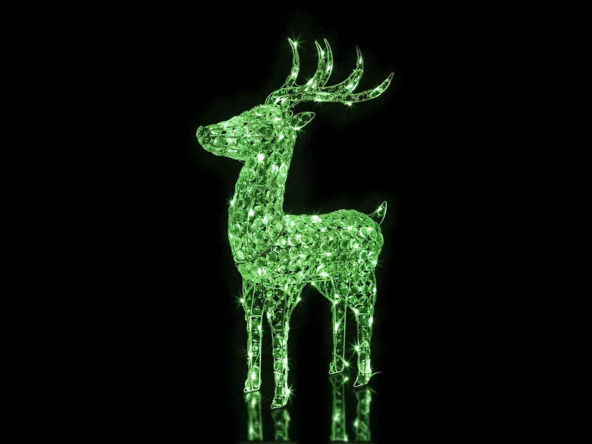 Jewelled Reindeer - Multicolour - 90cm - image 3