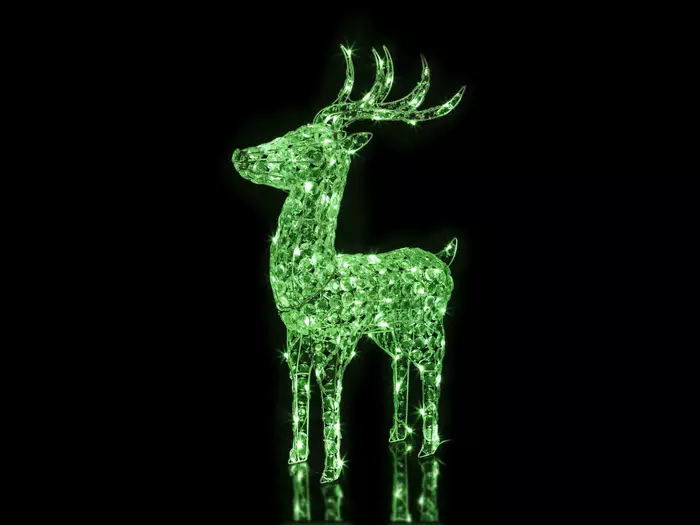 Jewelled Reindeer - Multicolour - 90cm - image 3