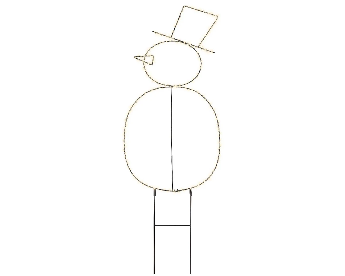 Large Snowman Path Silhouette - 77cm - image 3