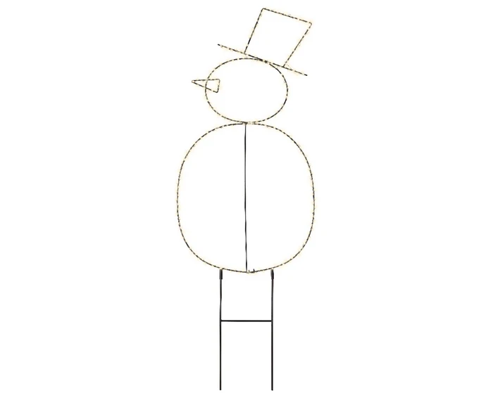 Large Snowman Path Silhouette - 77cm - image 3