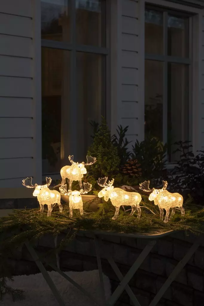 LED Moose - Set of 5