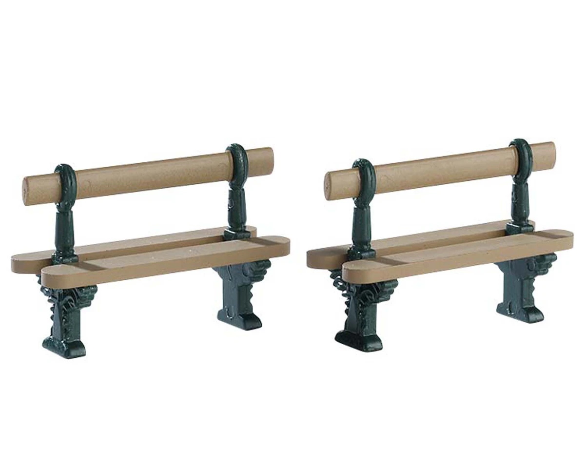 Lemax - Double Seated Bench - set of 2