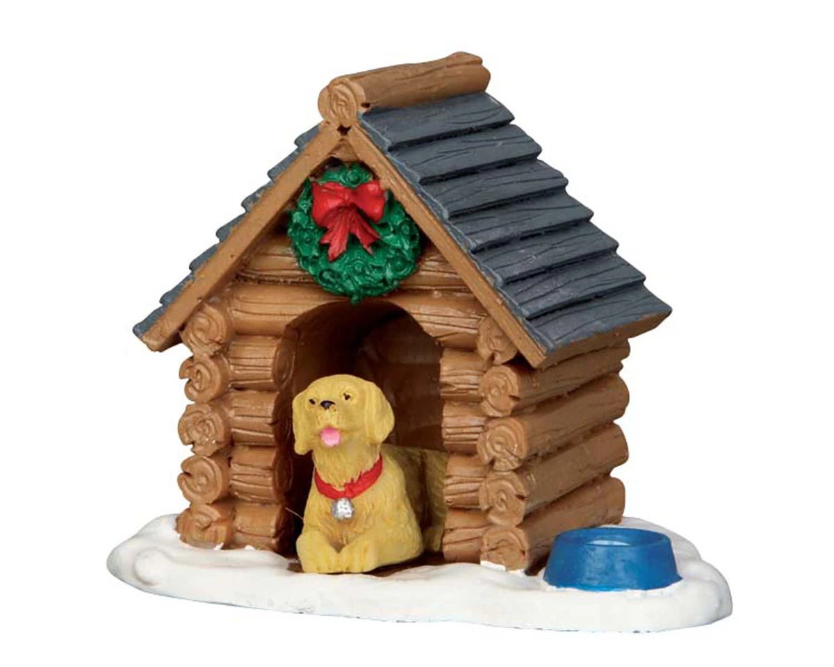 Lemax - Log Cabin Dog House