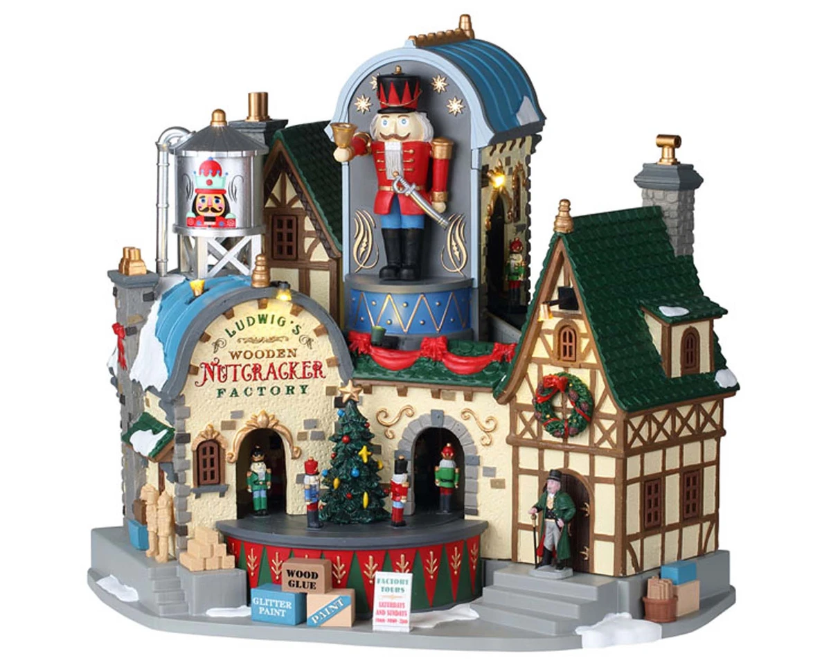 Lemax - Ludwig’s Wooden Nutcracker Factory + Adaptor