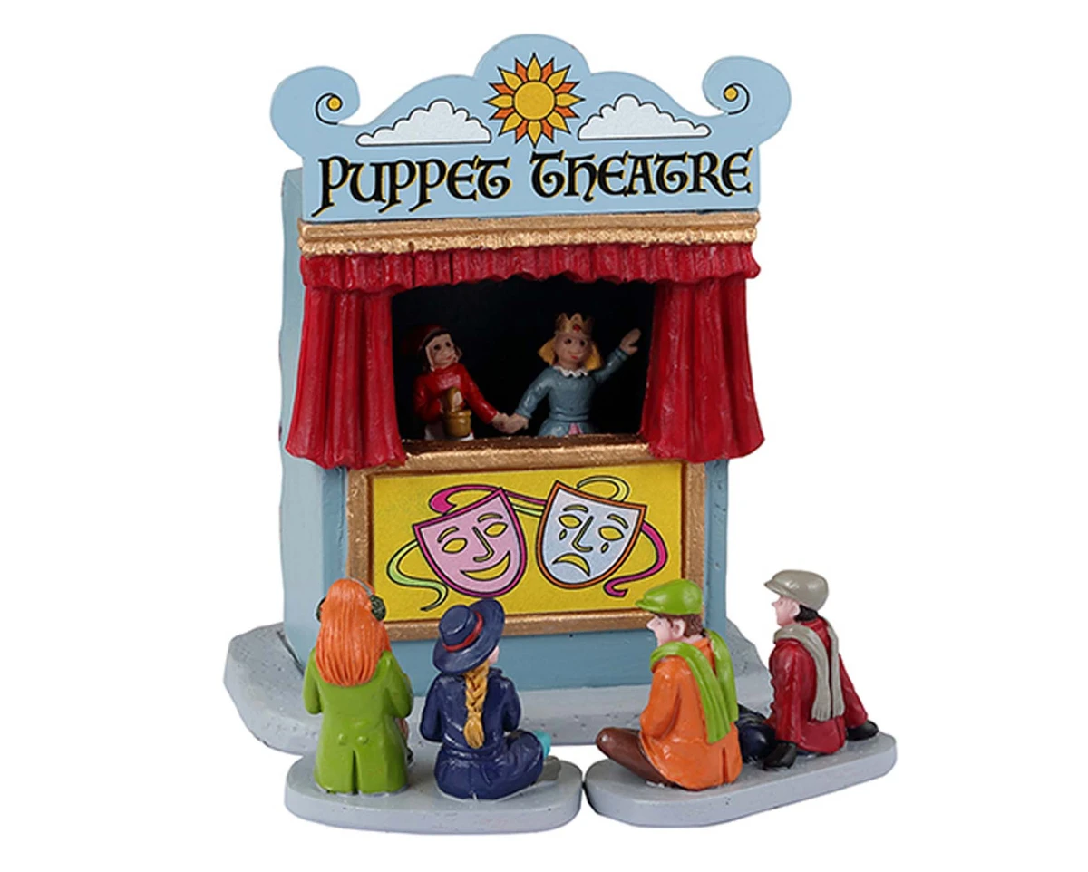 Lemax - Puppet Theatre - set of 3