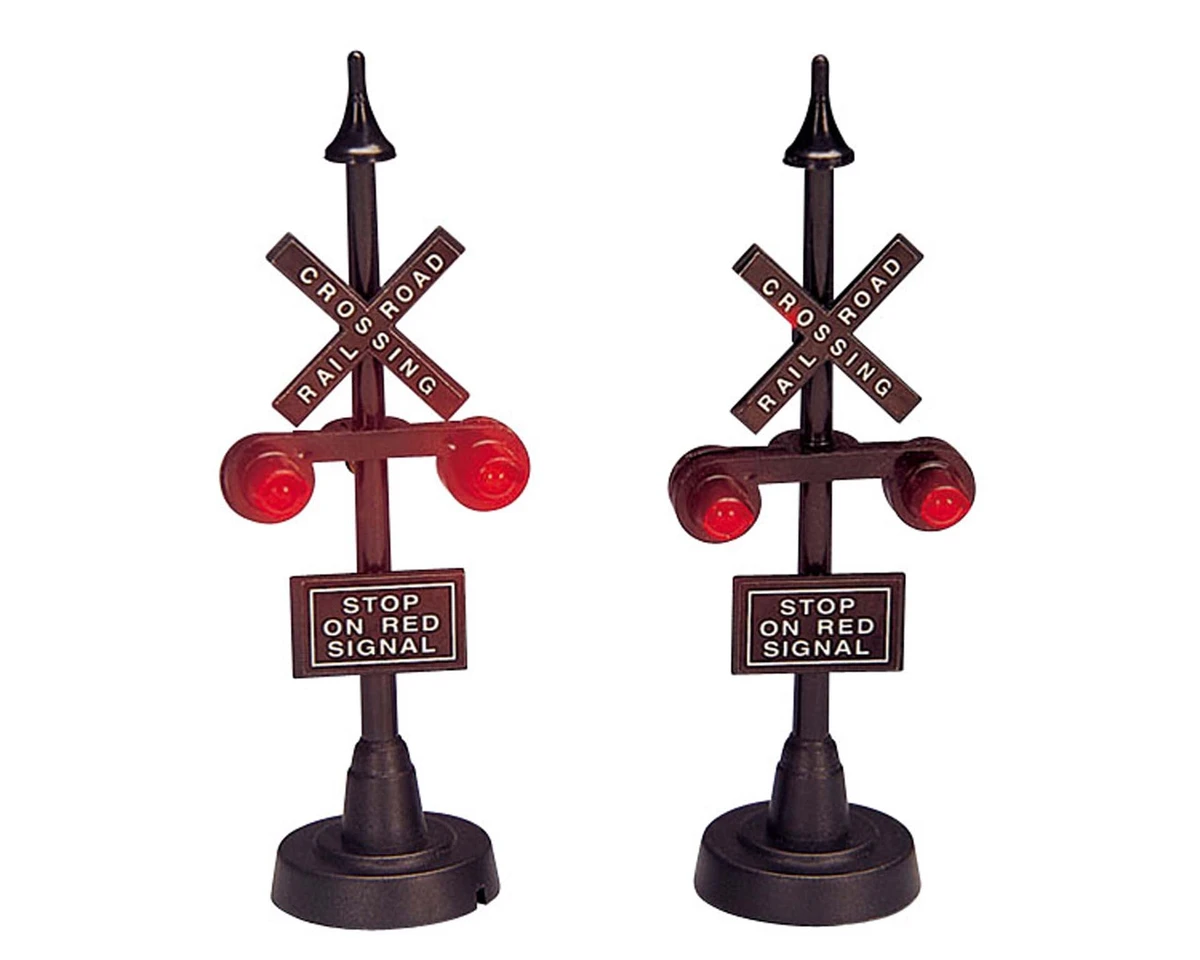 Lemax - Railway Stop Light - set of 2