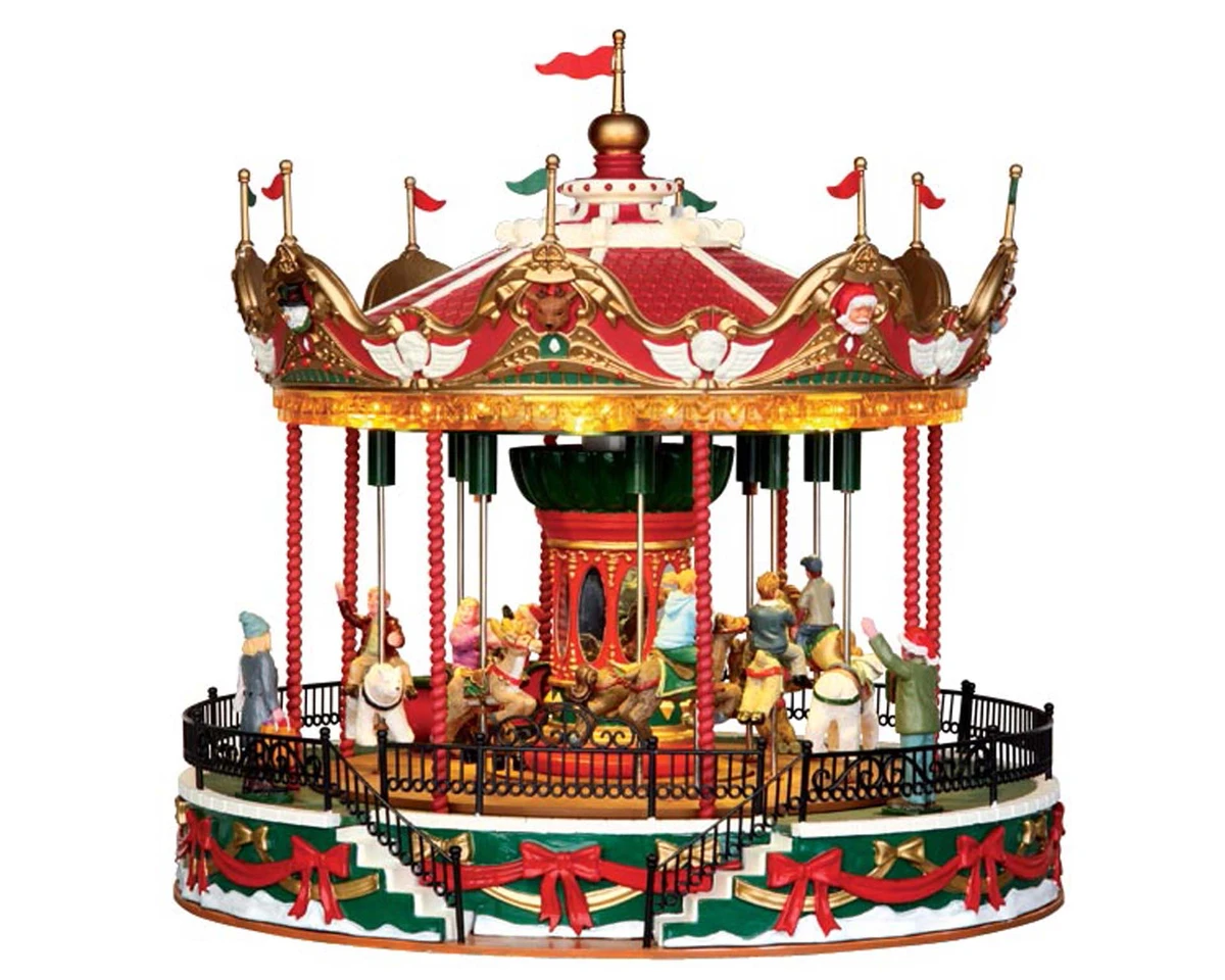 Lemax - Santa Carousel + Adaptor