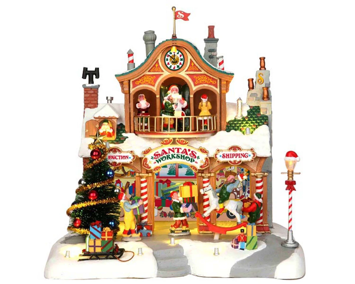 Lemax - Santa's Workshop + Adaptor