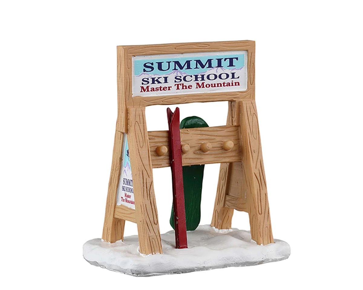 Lemax - Ski Rack Sign