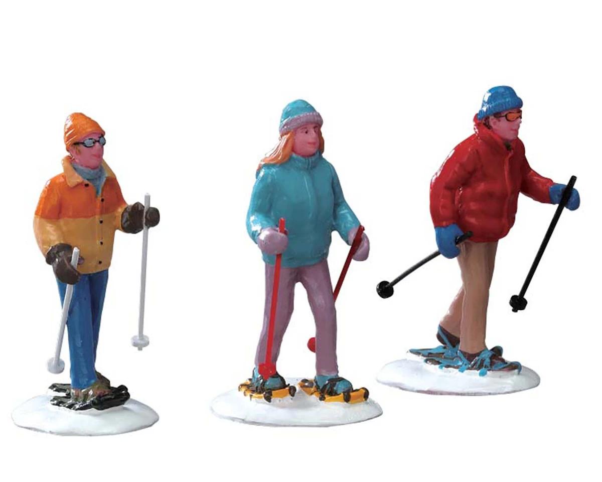 Lemax - Snowshoe Walkers - set of 3