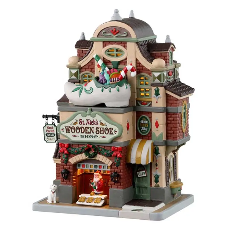 Lemax - St. Nick's Wooden Shoe Shop