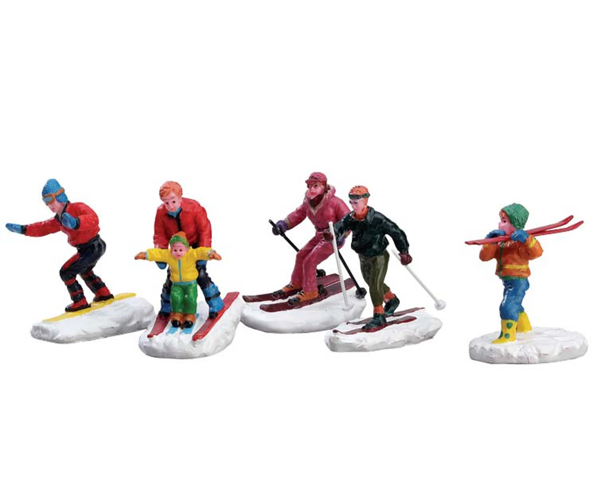 Lemax - Winter Fun Figurines - set of 5