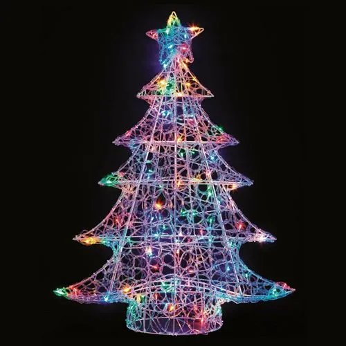 Soft Acrylic LED Tree - Multicoloured